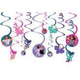 Disney Encanto Spiral Hanging Decorations - 12 Pack